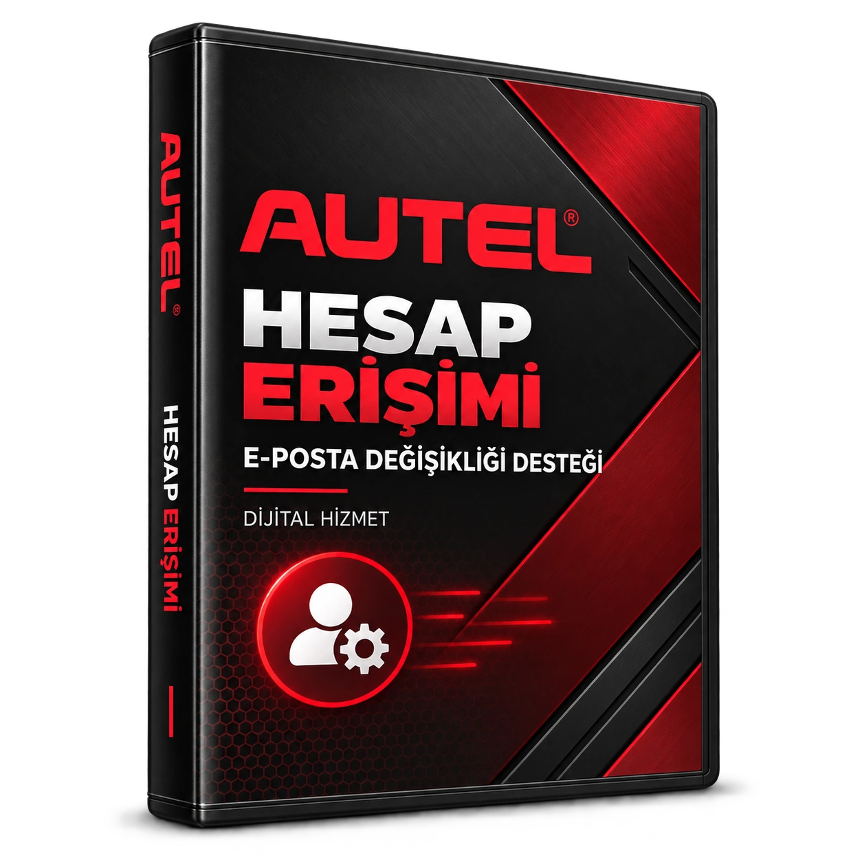 Autel Hesap Erişimi ve Kayıtlı E-posta Değişikliği Destek Hizmeti yazılım kutusu görseli