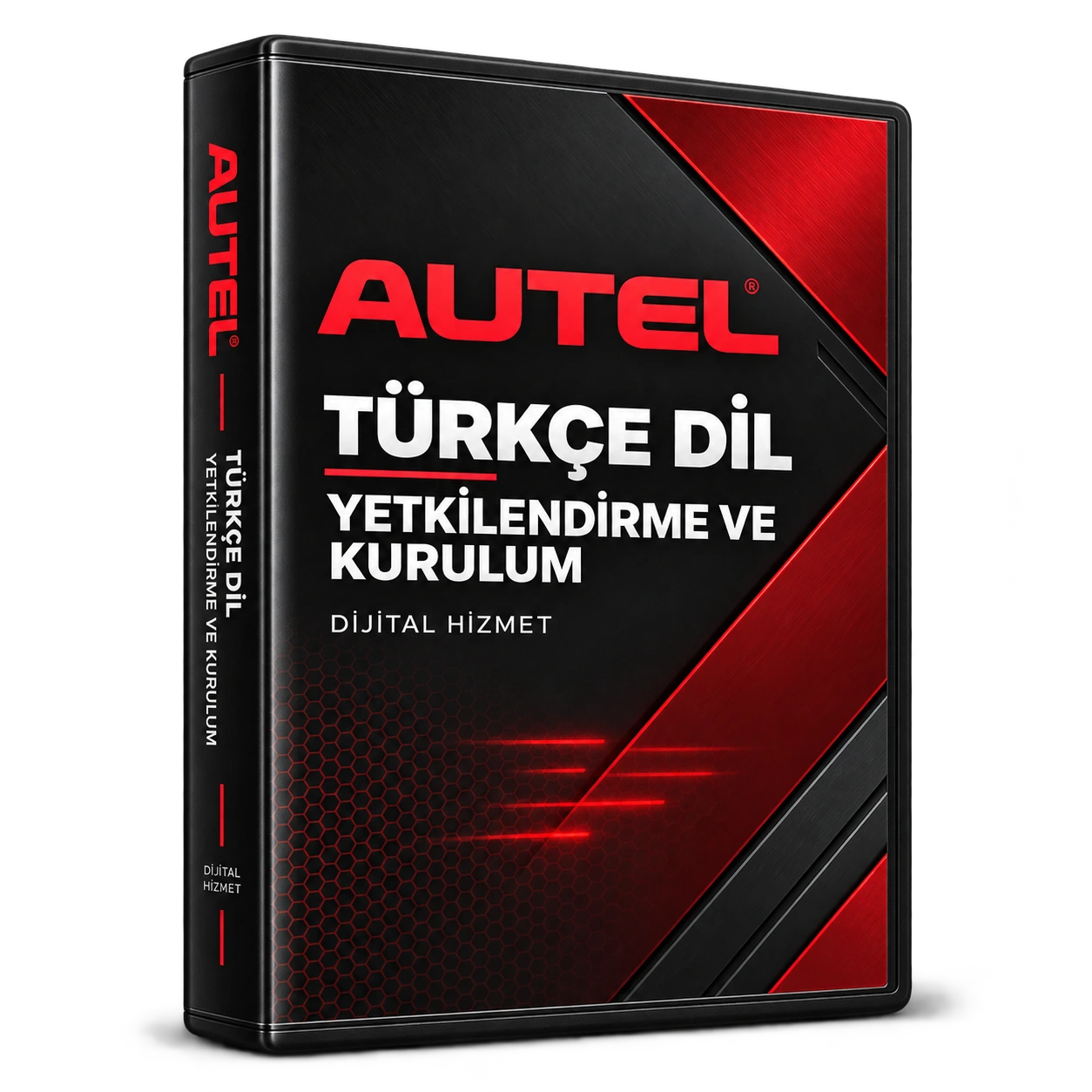 Autel Türkçe Dil Yetkilendirme ve Kurulum Hizmeti yazılım kutusu görseli